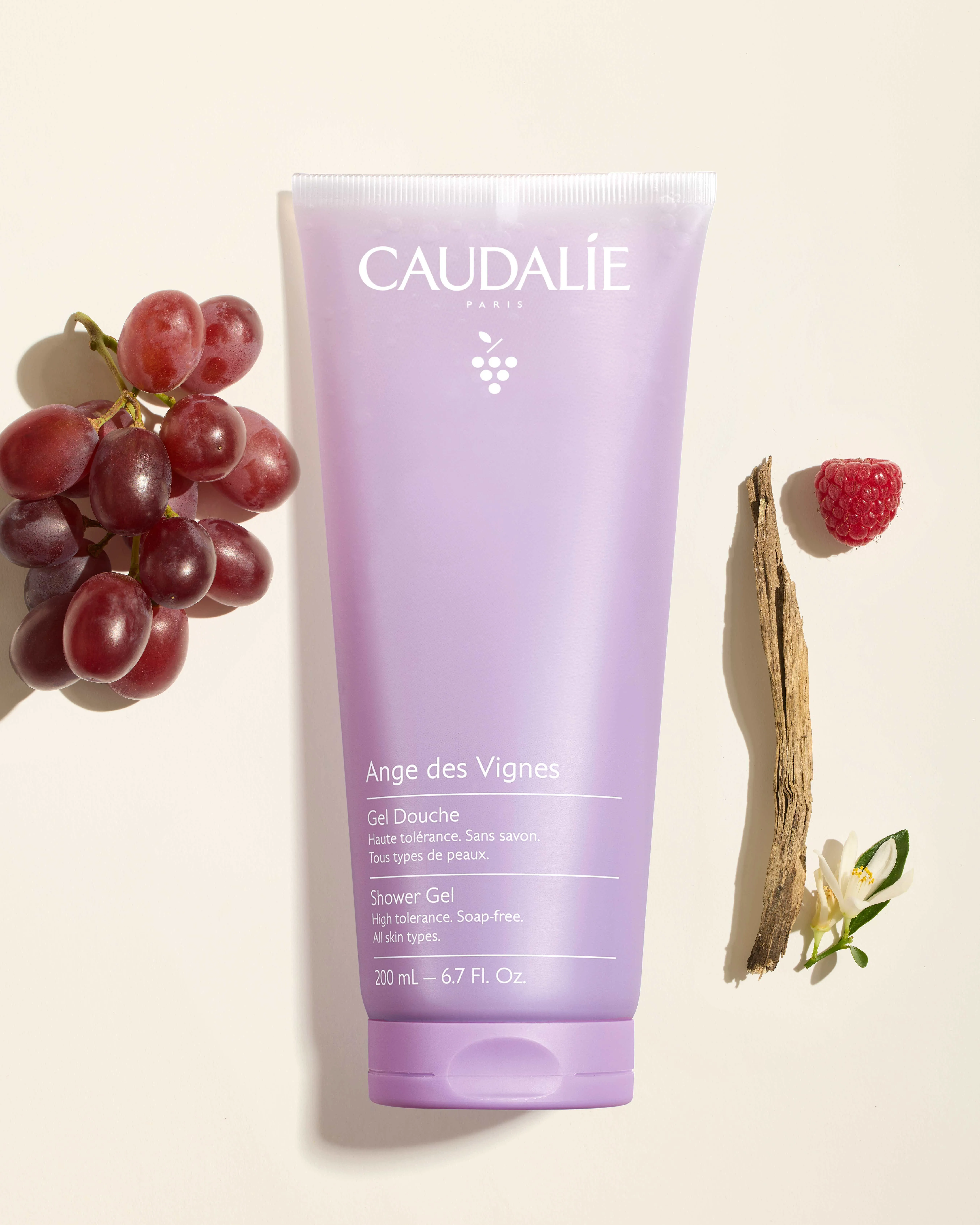 ANGE DES VIGNES - Gel Douche - Tous Types de Peaux, 200ml | Caudalie  - Parapharmacie Boticinal
