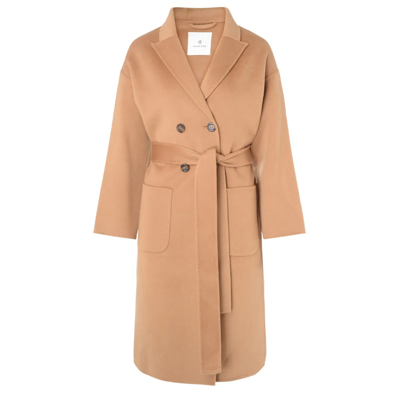 Anine Bing Manteau Dylan couleur camel
