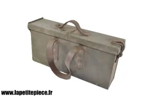 Caisse à munitions vickers n°7 b&co ltd 1917. première guerre mondiale. restaurée