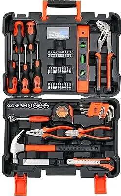 Ensemble d’outils manuels pour le bureau à domicile black + decker 