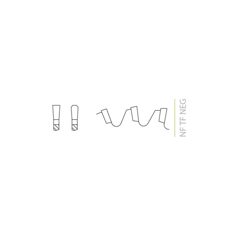 Lame circulaire carbure ALU/PVC - Ø160 x 20mm - 42 Dents négative - Ep 2,8/2,0 - AKE
