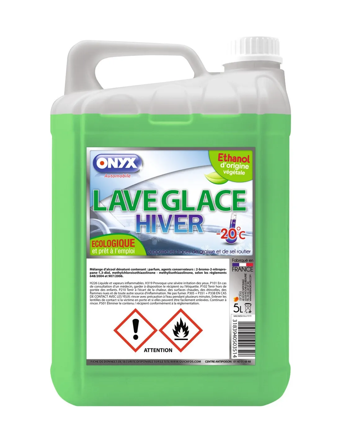 Lave-glace bg lave-glace hiver - 20°écologique -