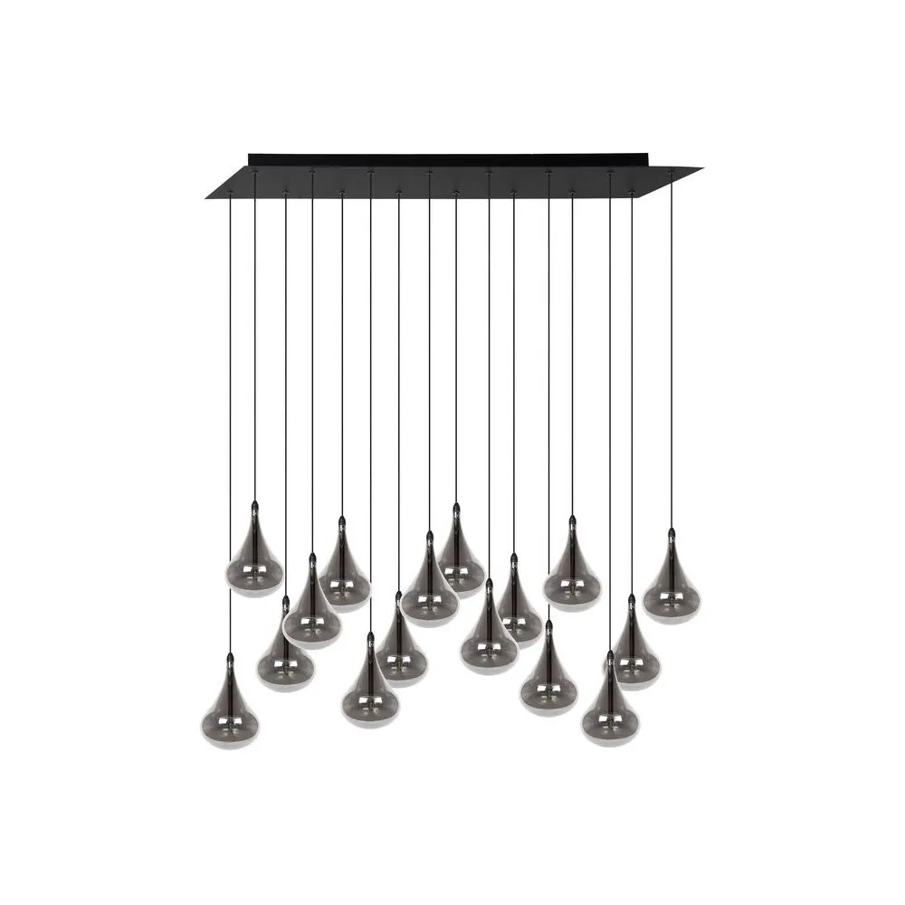LUCIDE 70434/16/30 Suspension intérieur noire TEARS