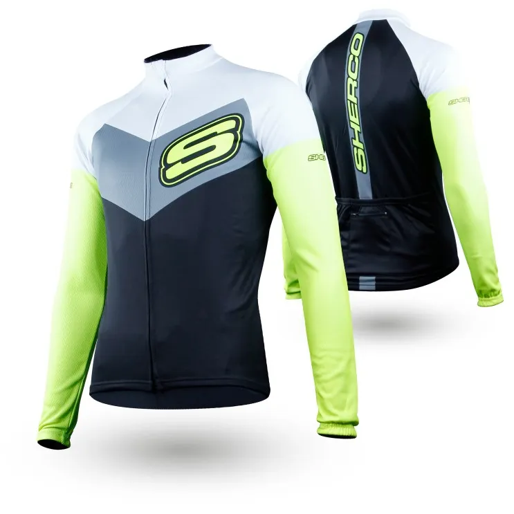 MAILLOT VELO ROUTE HIVER SHERCO M
