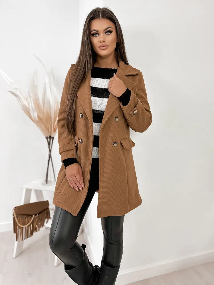 MANTEAU DIGBY BRUN