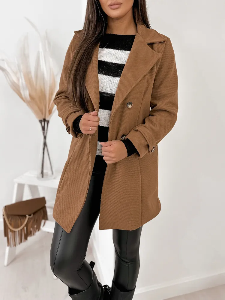 MANTEAU DIGBY BRUN