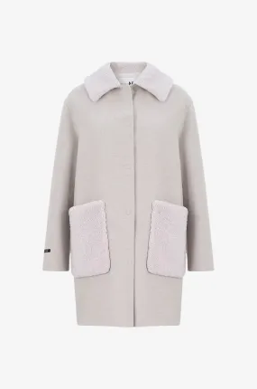 Manteau en fourrure de mouton