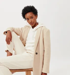 Manteau en laine GISELE - Beige