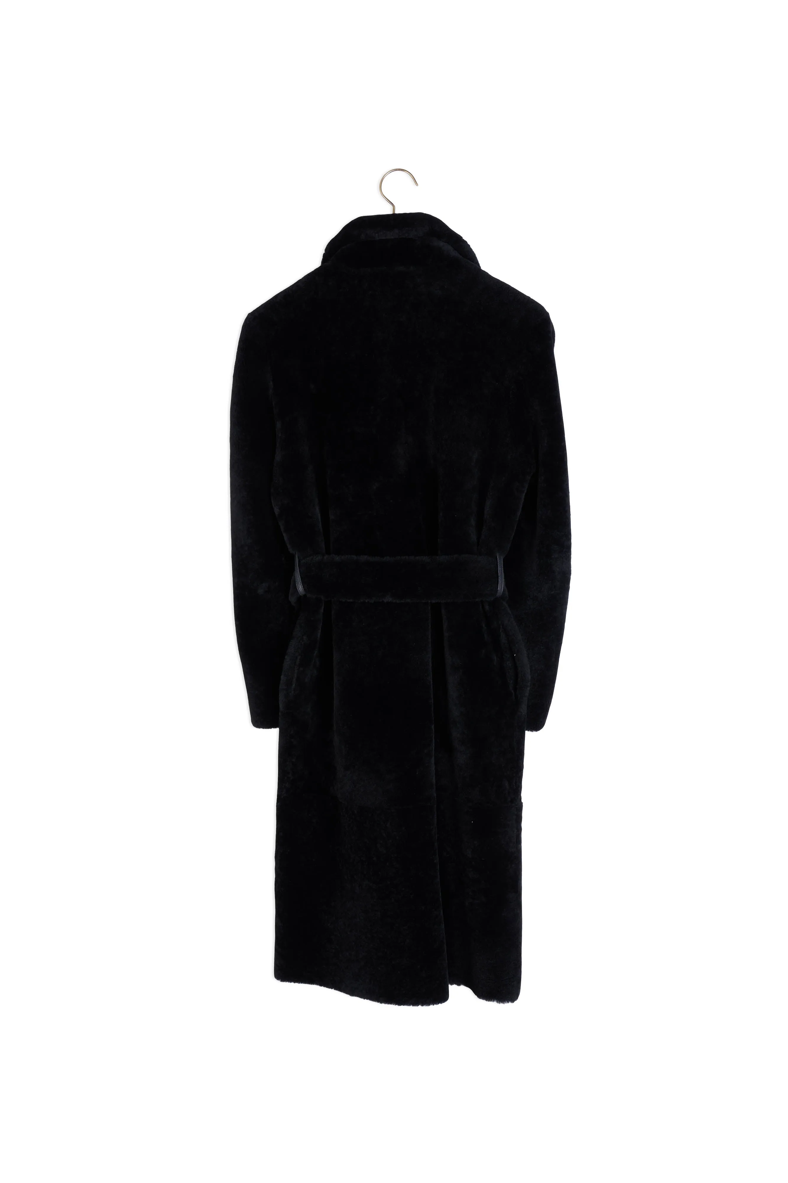 Manteau en peau lainée