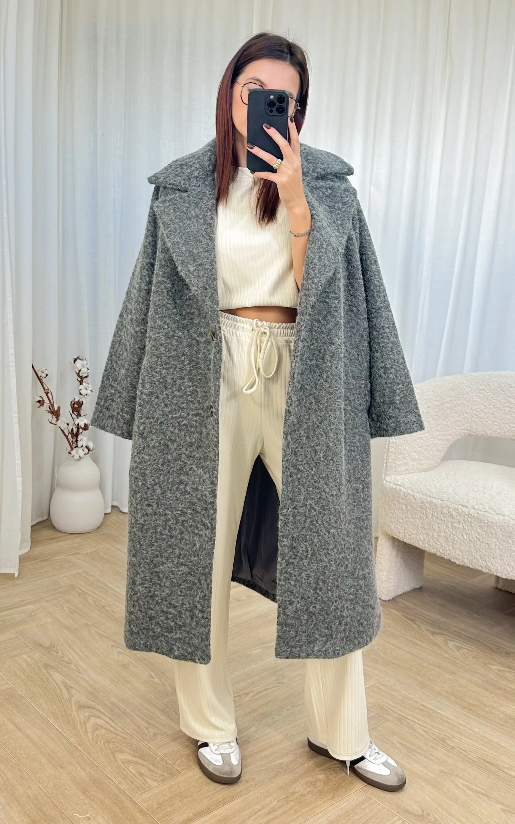 Manteau ERICKA - gris 
