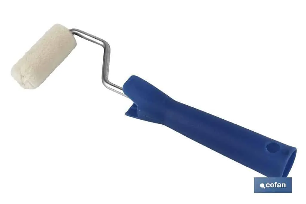 Mini Rouleau Émail/Vernis Velour Ø18mm 11cm • Outils Bazarot