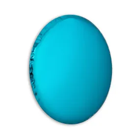 Miroir design en inox bleu saphir 36cmOKO
