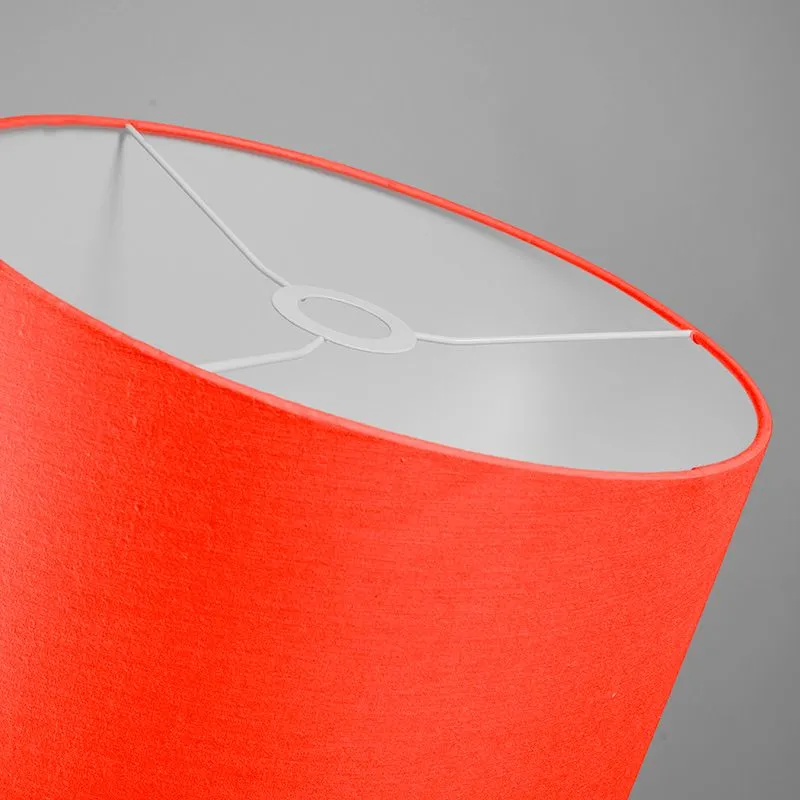 Plafonnier Ton rond 40 rouge