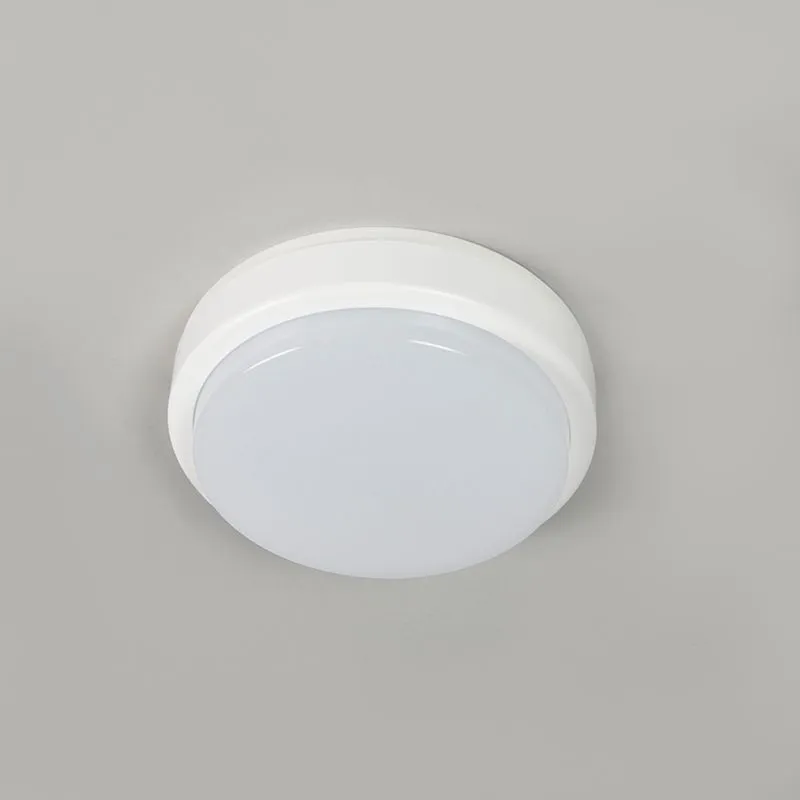 Plafonnier United 8W rond blanc