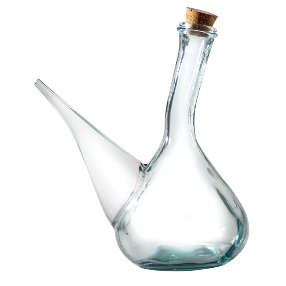 Porron en verre 1 l avec bouchon en liège Table passion 