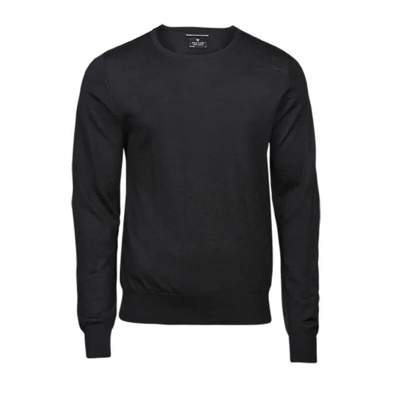 Pull col rond homme