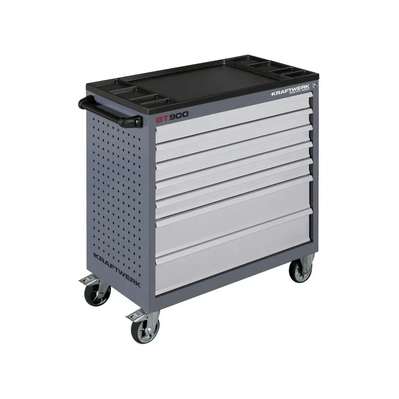 Servante d'atelier BT900 BT LINE 7 tiroirs avec 278 outils - KRAFTWERK