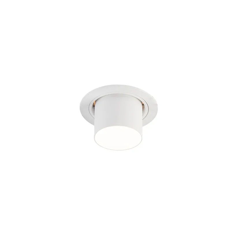 Spot encastrable rond moderne blanc - Installa