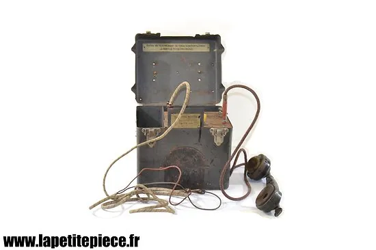 Téléphone militaire français modèle 1936 - tm36. ligne maginot 