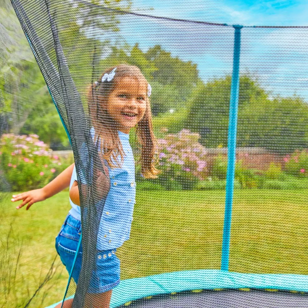 Trampoline rond d305 cm avec ouverture igloo