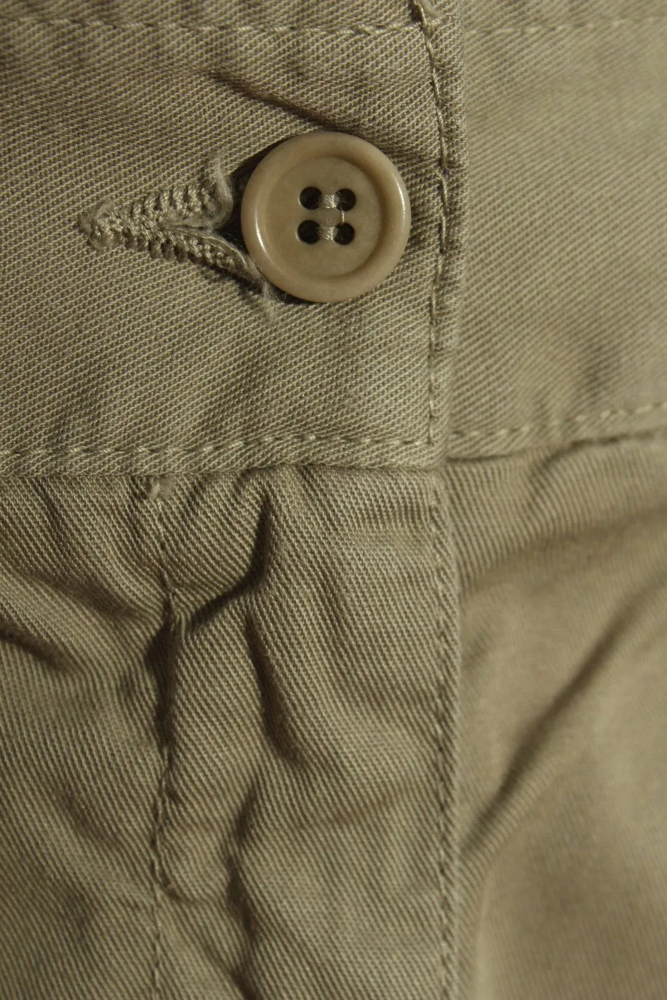 United Colors of Benetton Mini-jupe kaki style décontracté